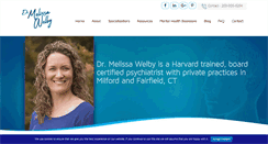 Desktop Screenshot of drmelissawelby.com